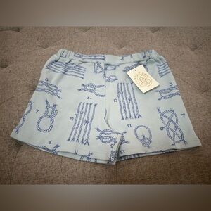 NWT NAUTICAL KNOTS THE BEAUFORT BONNET COMPANY SHIPLEY SHORTS BLUE SHORTS